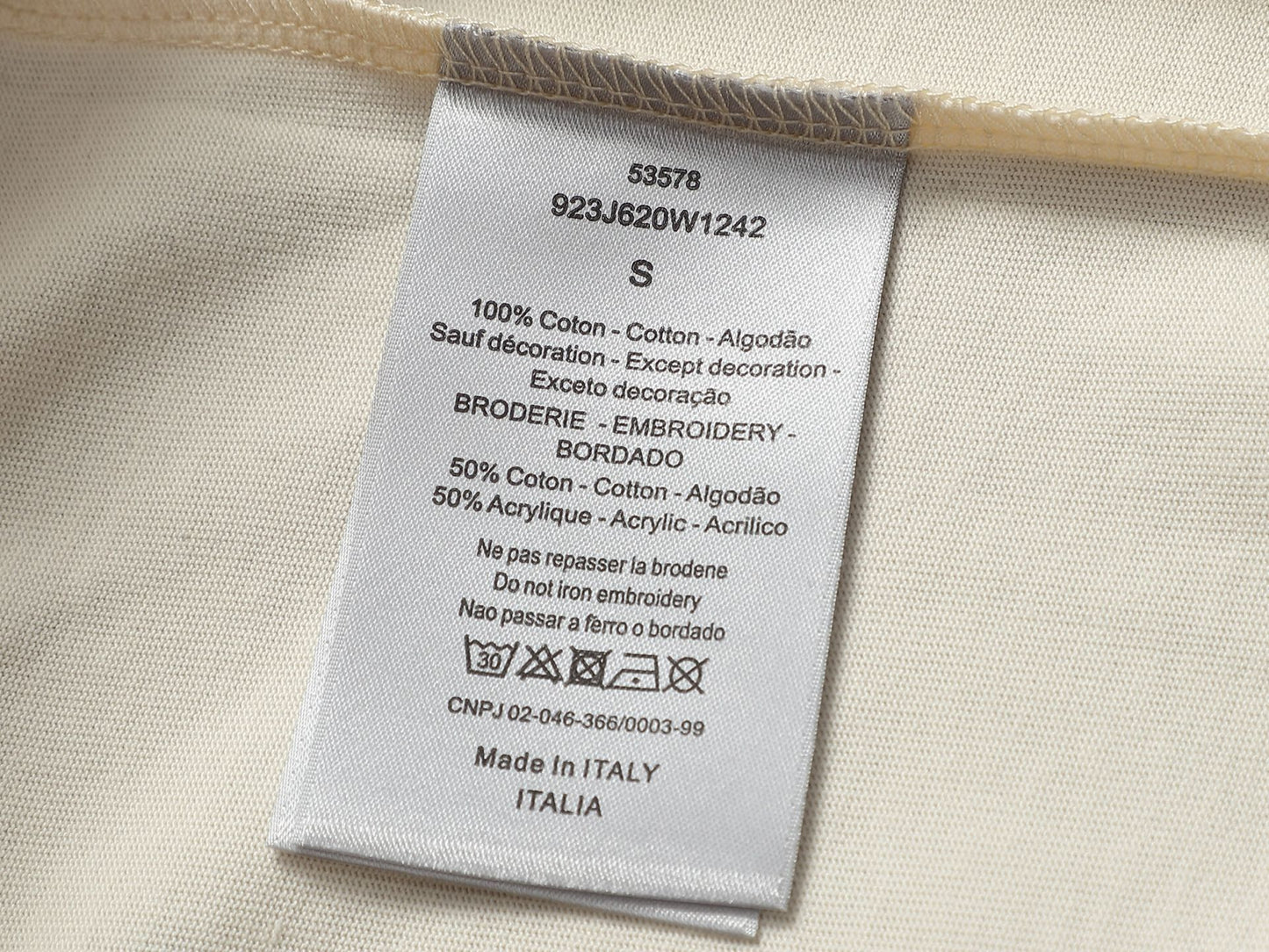 260701 High-quality new style classic letter embroidery T-shirt