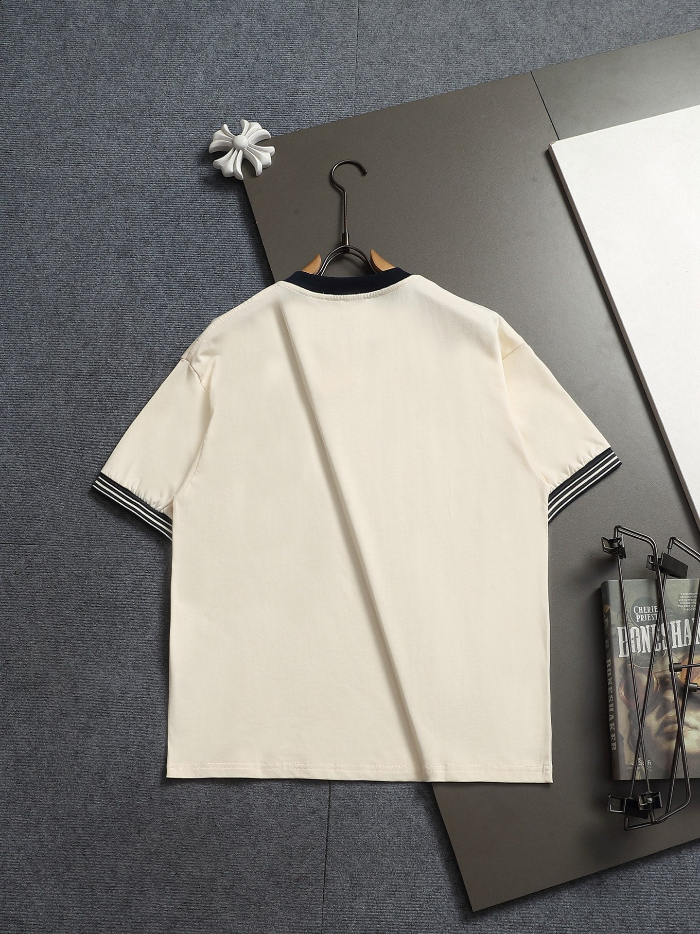 260701 High-quality new style classic letter embroidery T-shirt
