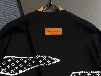 260701 High-quality new premium three-dimensional printing technology T-shirt
