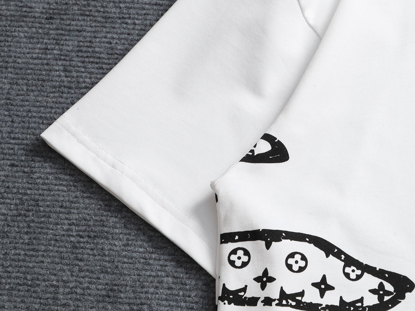 260701 High-quality new premium three-dimensional printing technology T-shirt