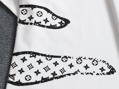 260701 High-quality new premium three-dimensional printing technology T-shirt