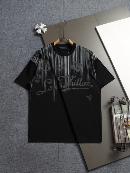 260701 High-quality new premium three-dimensional printing technology T-shirt