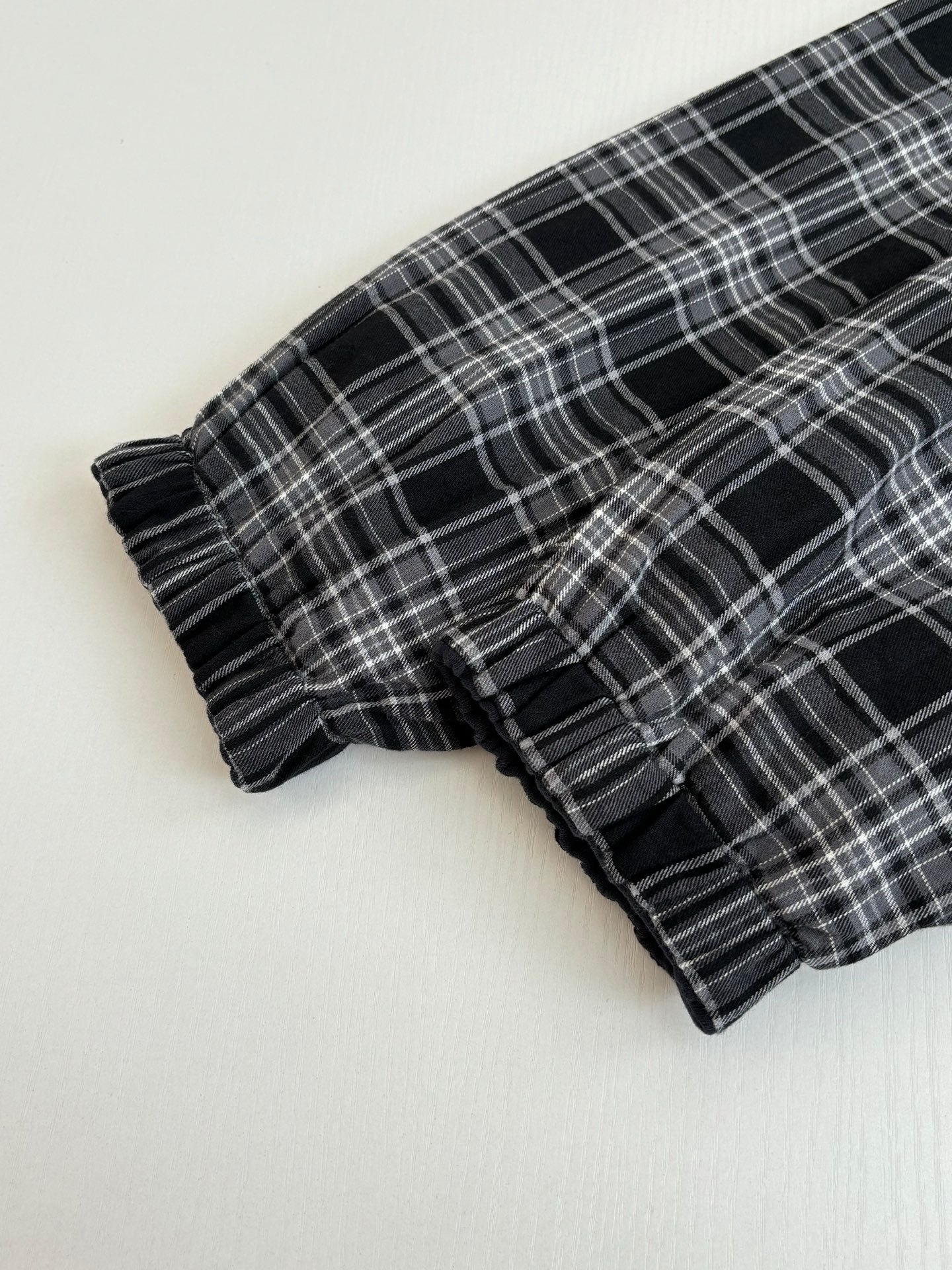 260701 High-quality new deconstructed check double-sided wearable hooded jacket