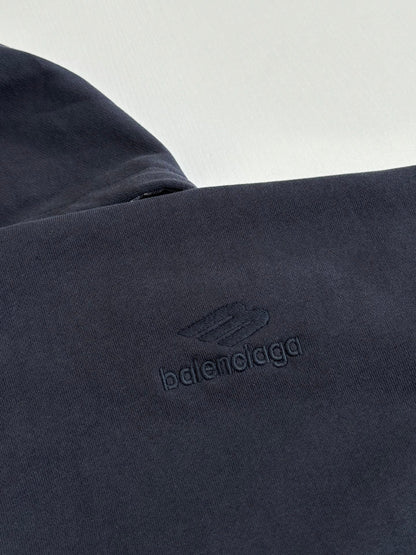 260701 High-quality new deconstructed check double-sided wearable hooded jacket