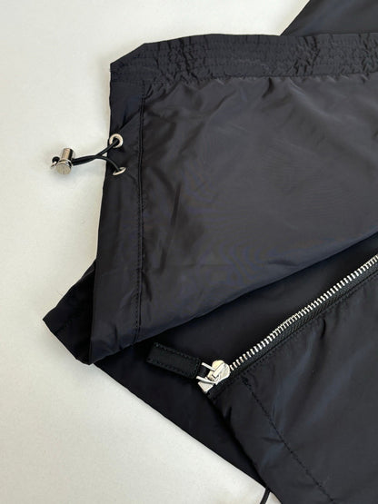 260701 High-quality new recycled nylon classic triangle logo zipper windbreaker coat