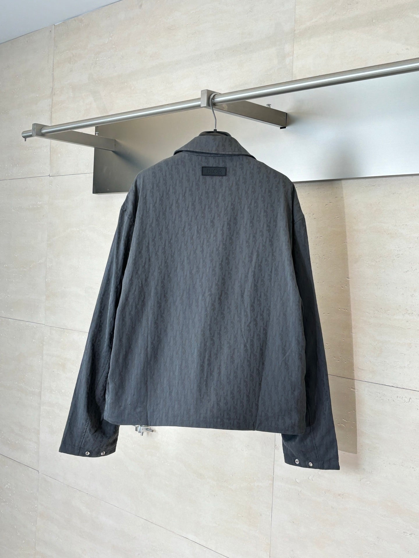 260701  High-quality new design with dark patterns and full printing jacquard sports jacket