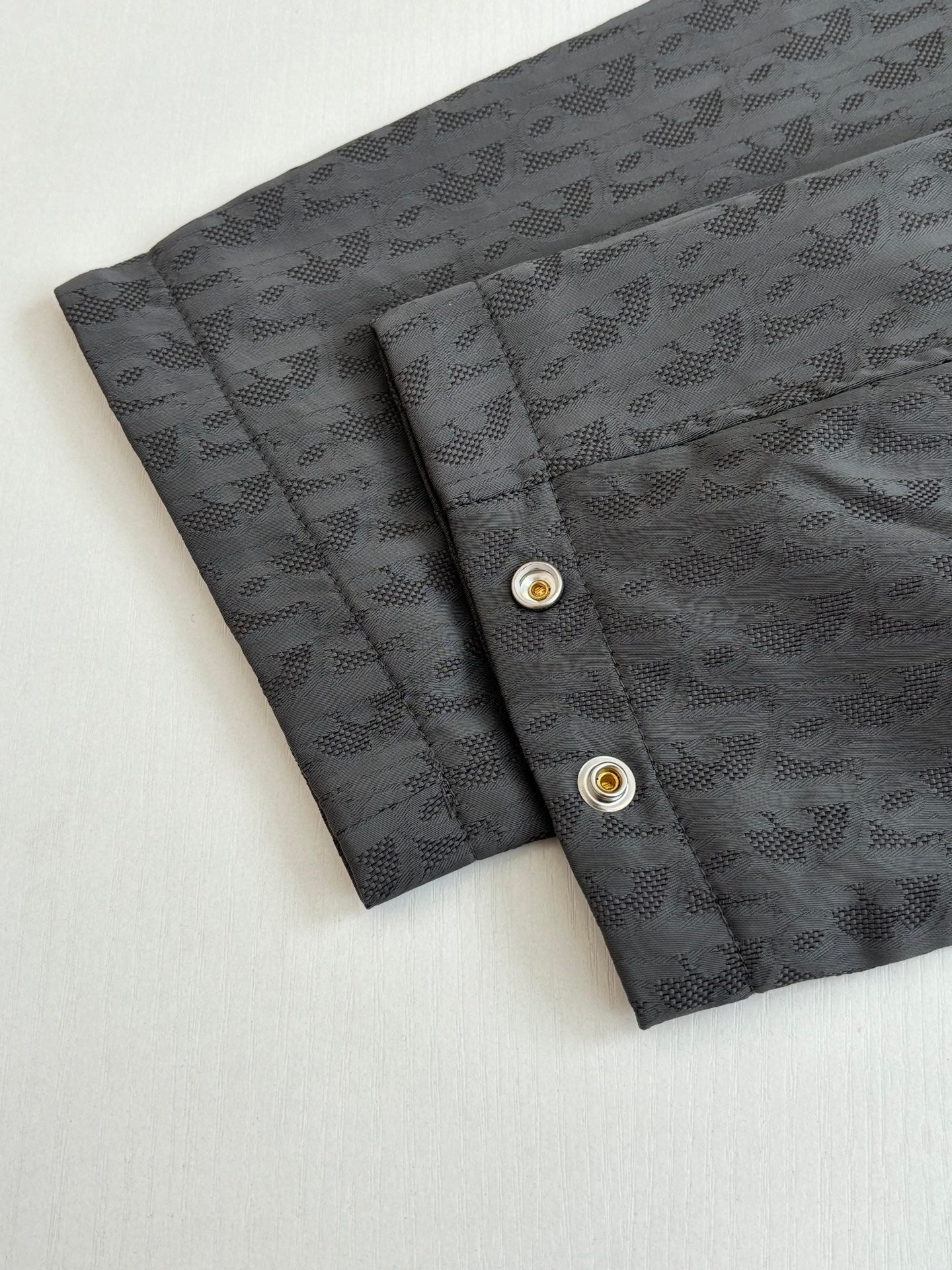 260701  High-quality new design with dark patterns and full printing jacquard sports jacket
