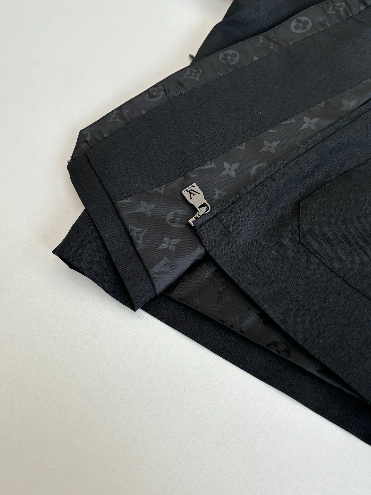 260701 High-quality new workwear leather patch lapel jacket coat