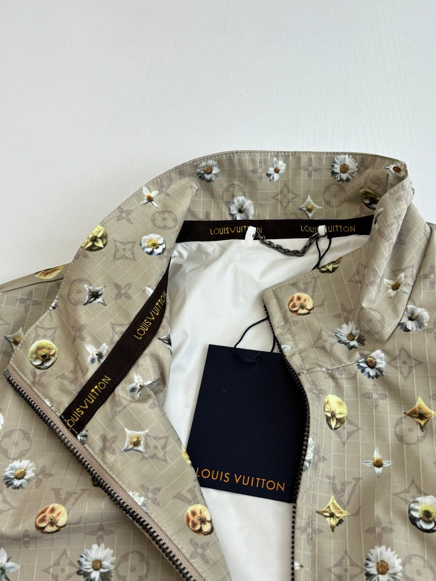 260701 High-quality new full-print button-down zipper jacket coat