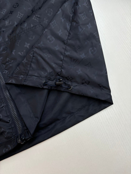 260701 High-quality new double-sided wearable floral jacquard windproof coat