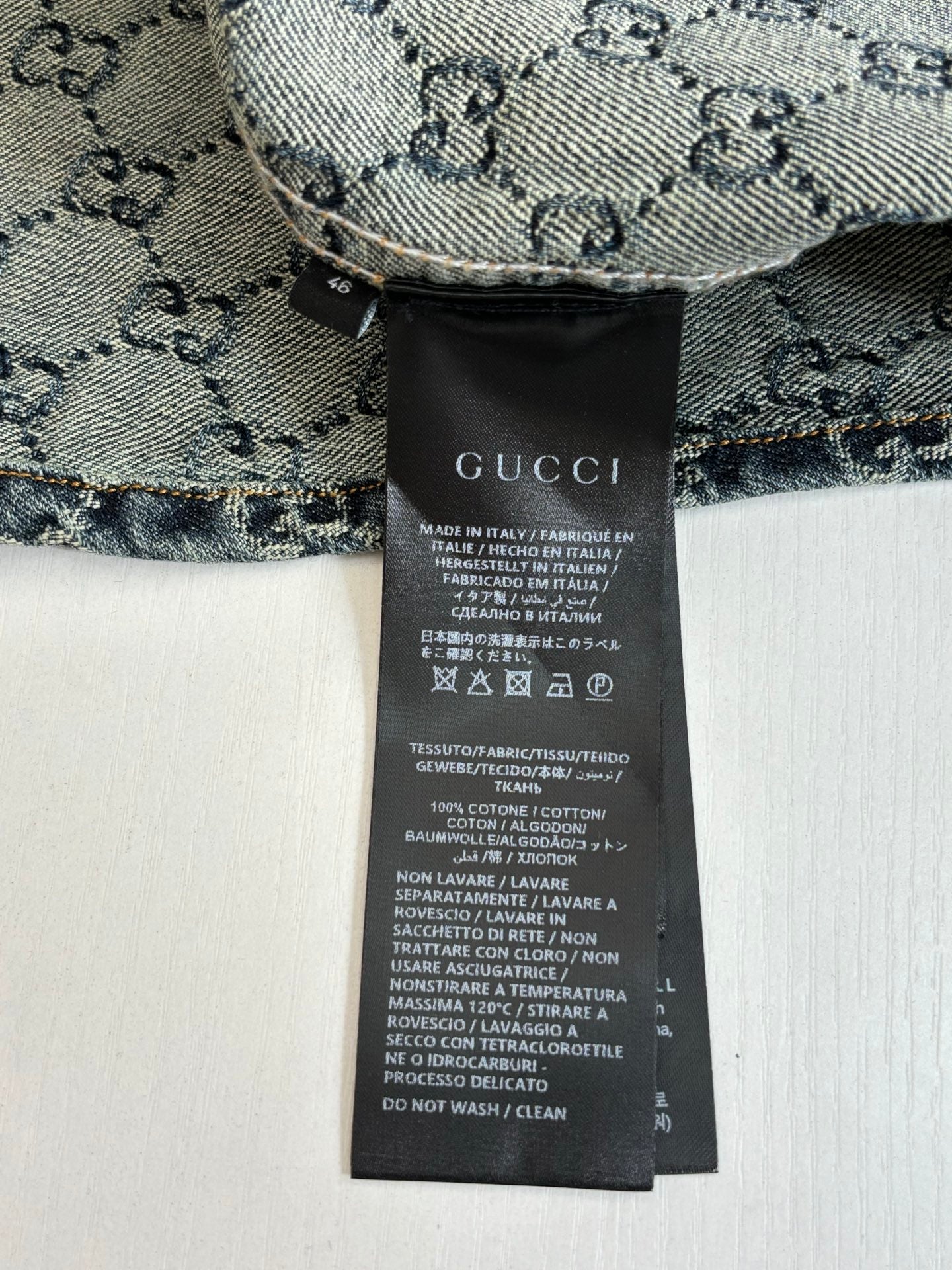260701 High-quality new full-print jacquard denim jacket set