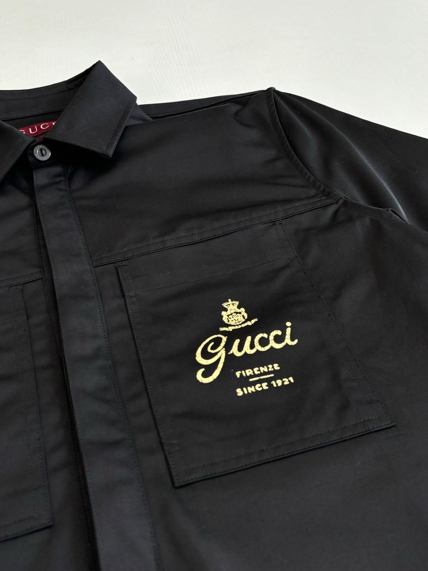 260701 High-quality new lettered crown logo printed twill coat set