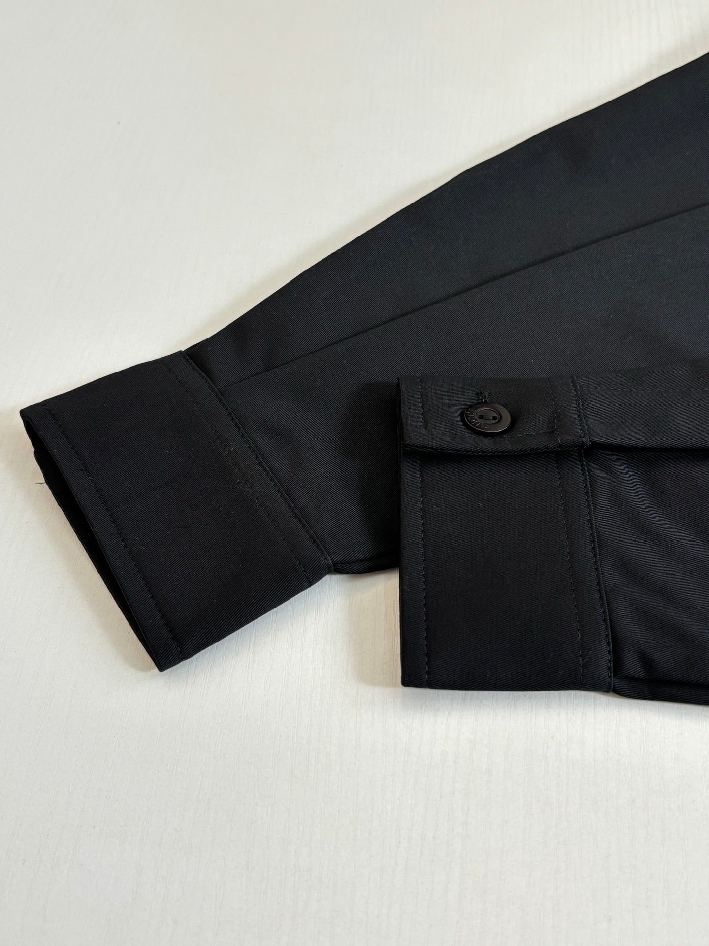 260701 High-quality new lettered crown logo printed twill coat set