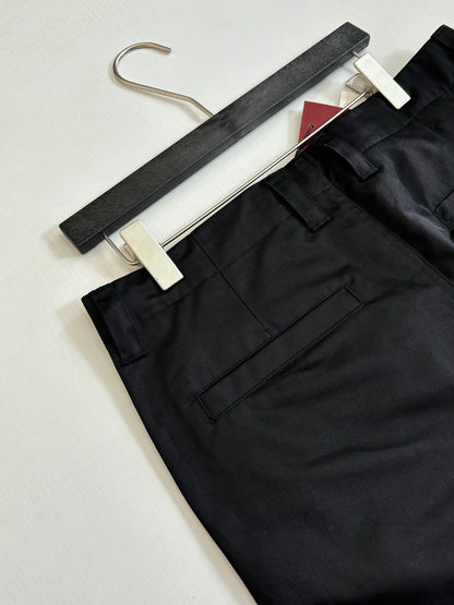 260701 High-quality new lettered crown logo printed twill pants set in straight fit