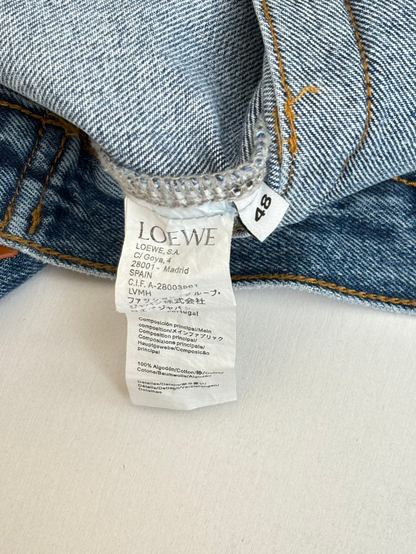 260701 High-quality new embroidered washed-aged denim jacket set