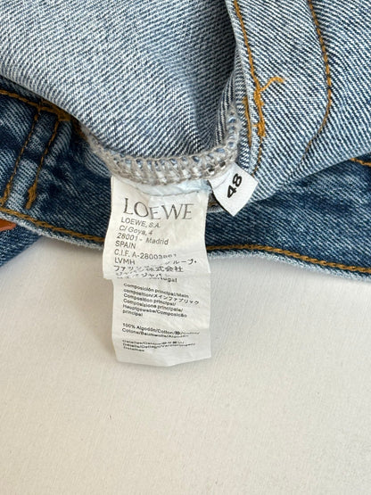 260701 High-quality new embroidered washed-aged denim jacket set