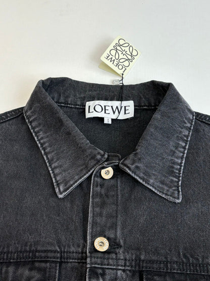 260701 High-quality new embroidered washed-aged denim jacket set
