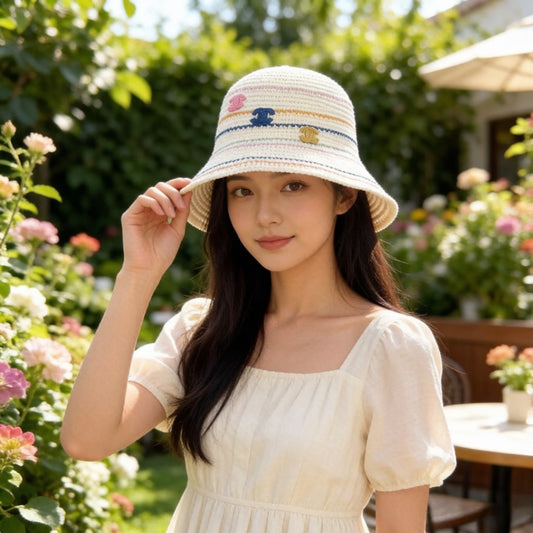 260724 New striped fisherman hat