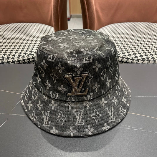 260724 New style loose-keeping soft denim boater hat