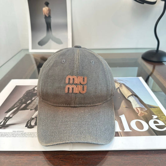 260724 New canvas fabric washed and treated baseball cap