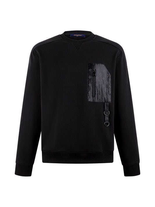 260724 New high-quality technological detail-embossed sports shirt and hoodie