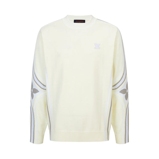 260724 New high-quality logo embroidered cap sleeve soft sweater
