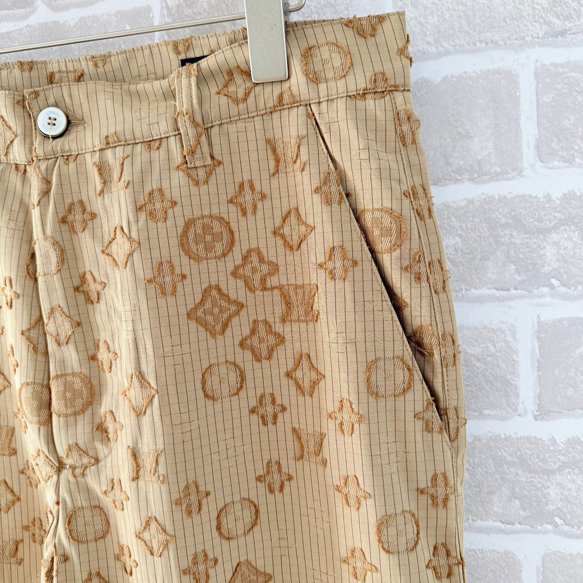 260808 New high-quality vintage patterned casual pants