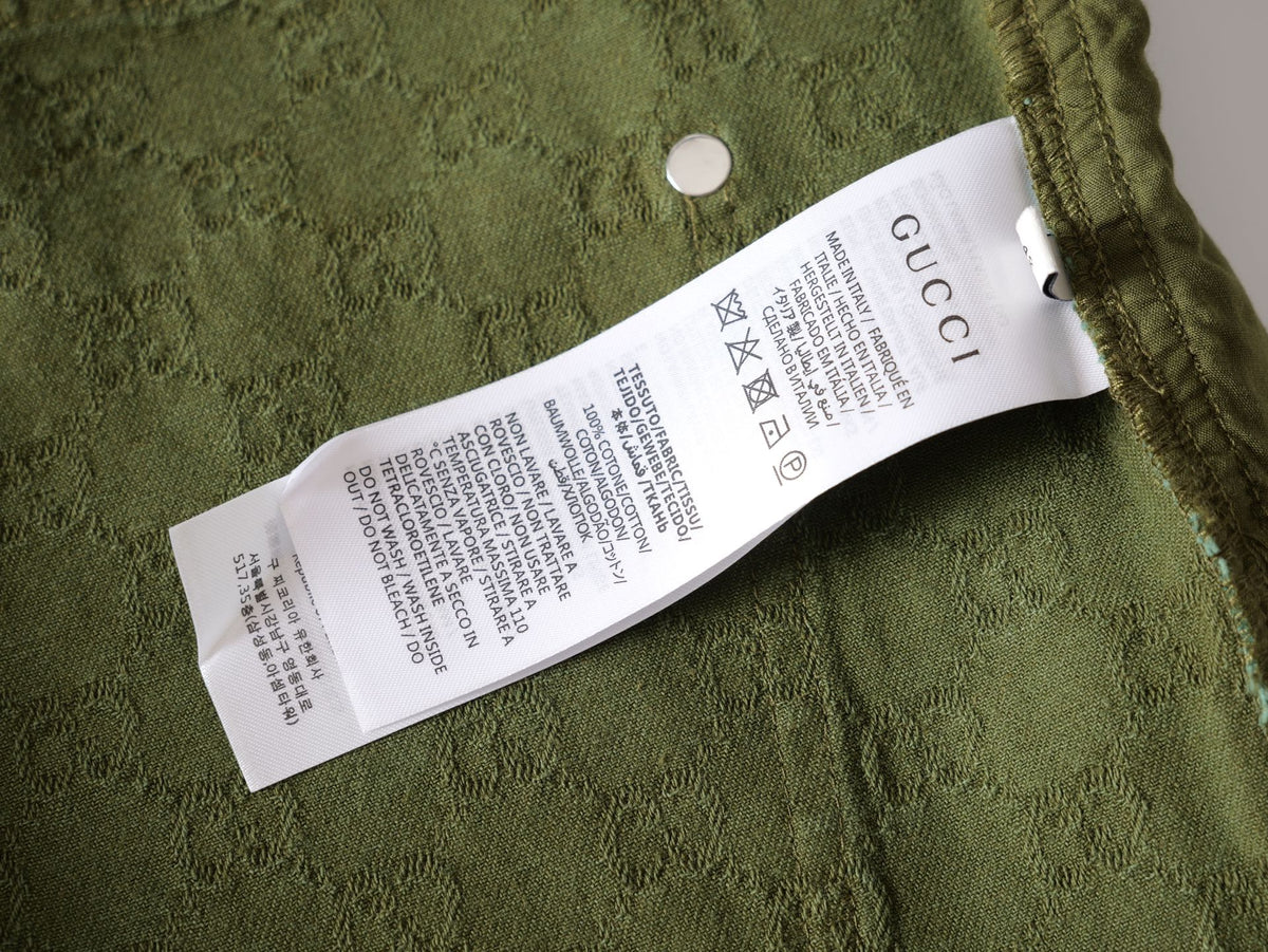 260813 New high-quality gradient-patterned double-G jacquard shorts with subtle texture
