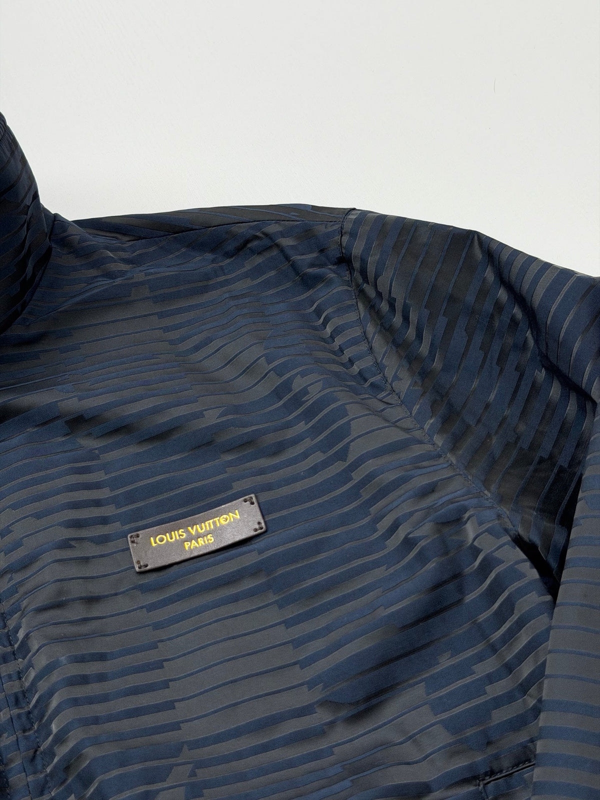 260813 ew high-quality textured jacquard blended V-neck zipper jacket with collar