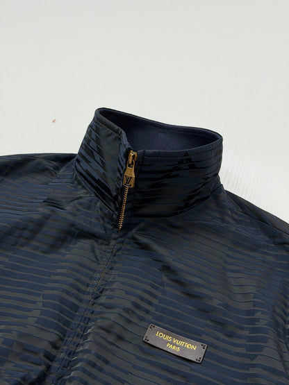 260813 ew high-quality textured jacquard blended V-neck zipper jacket with collar