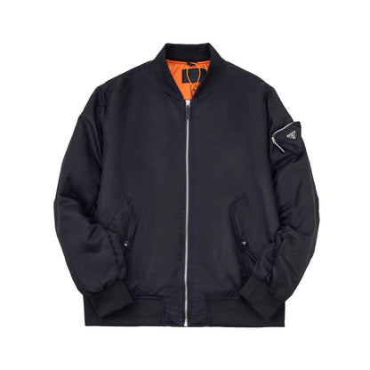 260813 New high-quality triangular-shaped flight jacket coat