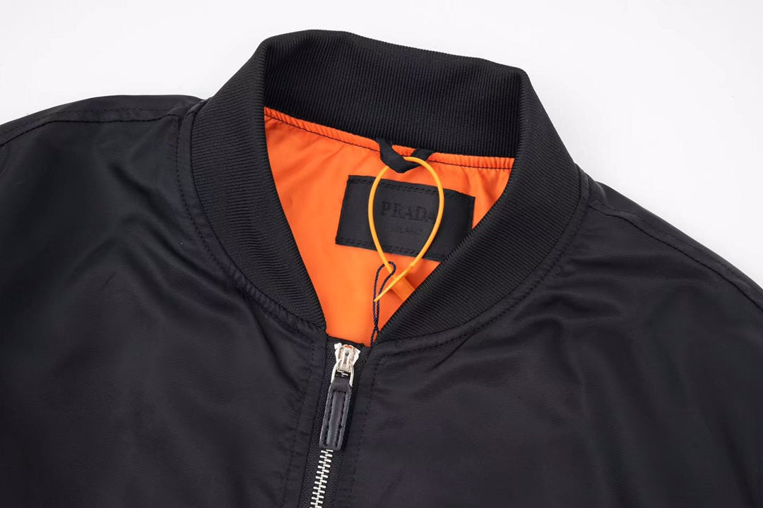 260813 New high-quality triangular-shaped flight jacket coat