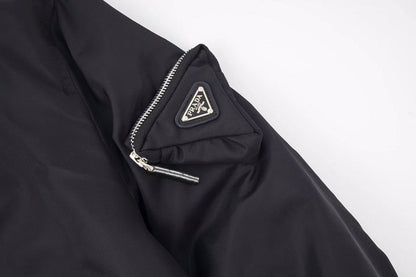 260813 New high-quality triangular-shaped flight jacket coat