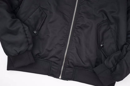 260813 New high-quality triangular-shaped flight jacket coat