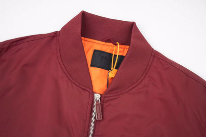 260813 New high-quality triangular-shaped flight jacket coat