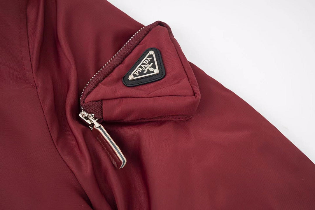 260813 New high-quality triangular-shaped flight jacket coat