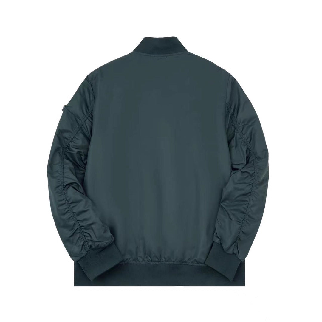 260813 New high-quality triangular-shaped flight jacket coat