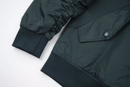 260813 New high-quality triangular-shaped flight jacket coat