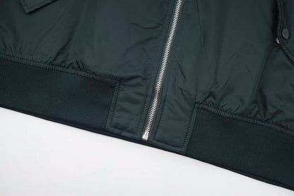 260813 New high-quality triangular-shaped flight jacket coat