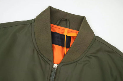 260813 New high-quality triangular-shaped flight jacket coat