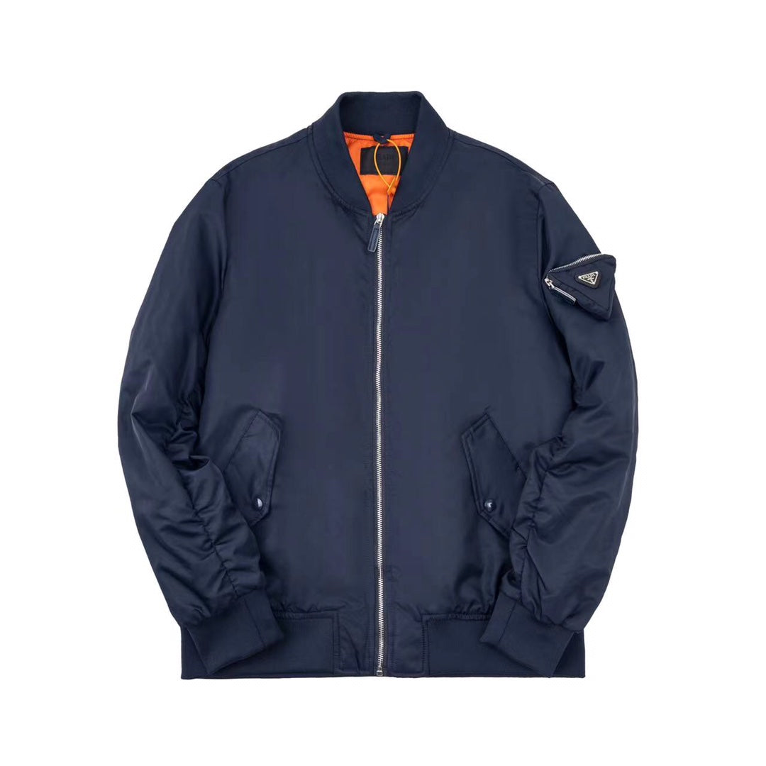 260813 New high-quality triangular-shaped flight jacket coat