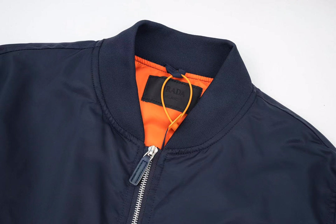 260813 New high-quality triangular-shaped flight jacket coat