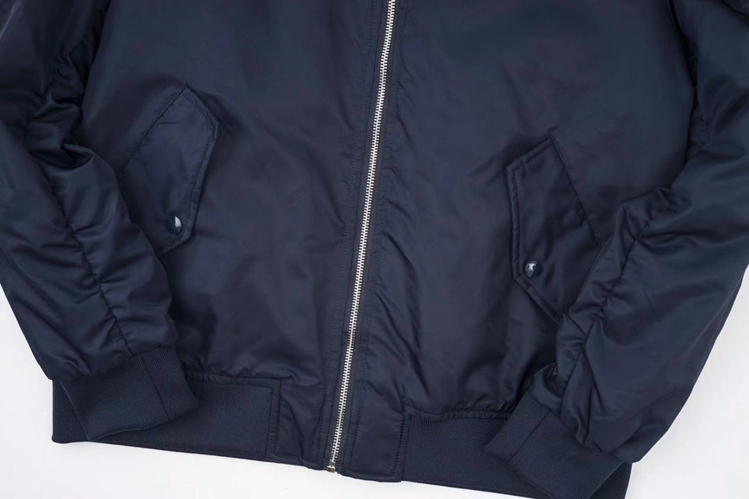 260813 New high-quality triangular-shaped flight jacket coat