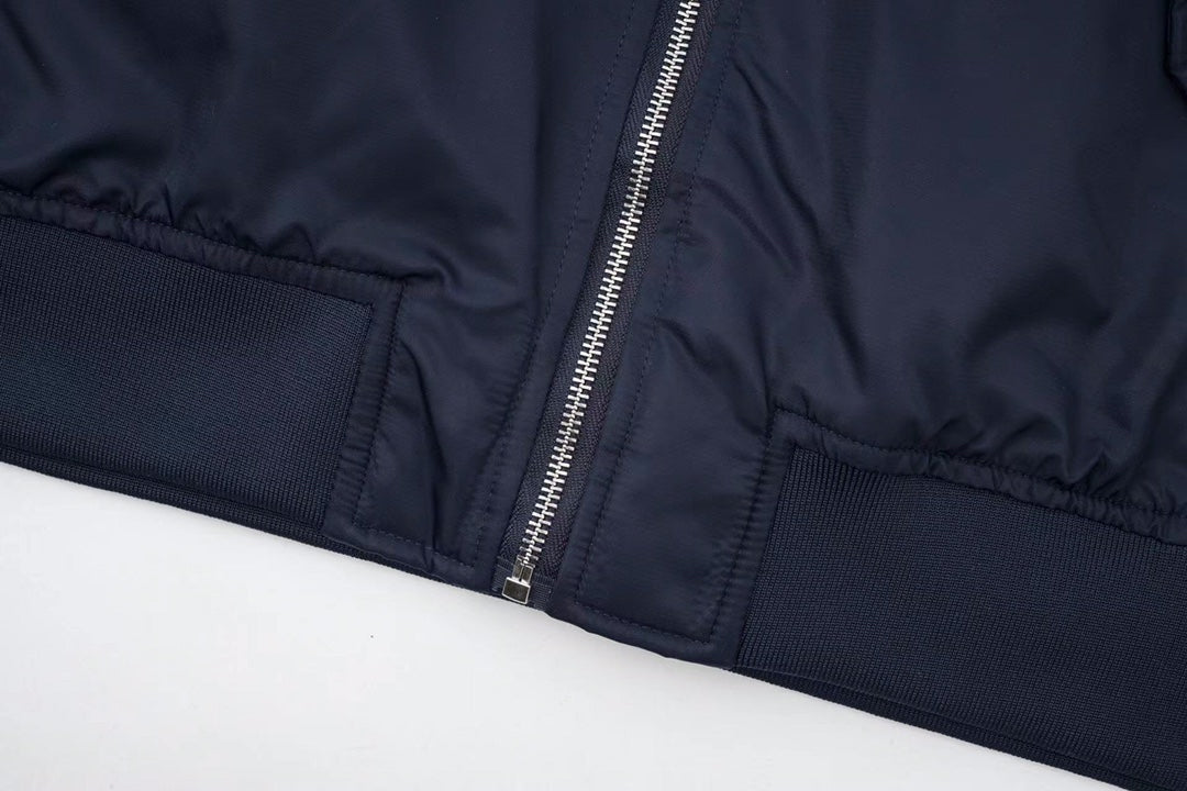 260813 New high-quality triangular-shaped flight jacket coat