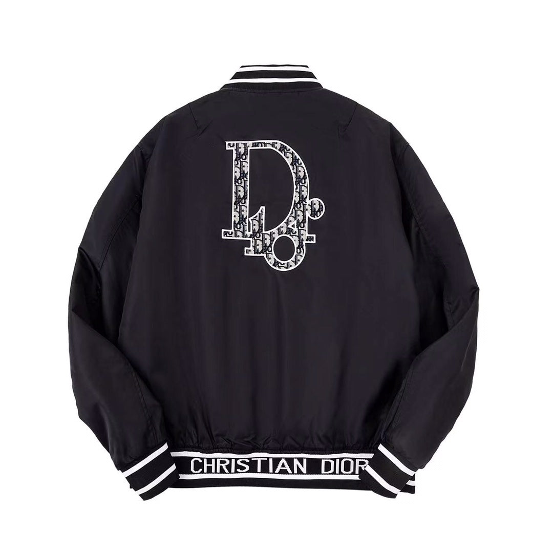 260813 New high-quality embroidered lettering cotton-padded pilot jacket coat