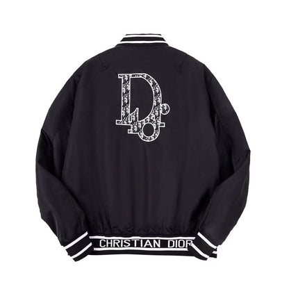 260813 New high-quality embroidered lettering cotton-padded pilot jacket coat