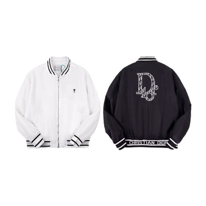 260813 New high-quality embroidered lettering cotton-padded pilot jacket coat