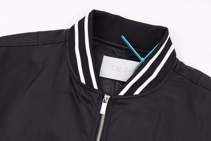 260813 New high-quality embroidered lettering cotton-padded pilot jacket coat