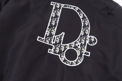 260813 New high-quality embroidered lettering cotton-padded pilot jacket coat