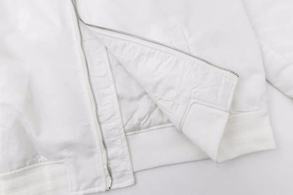 260813 New high-quality embroidered lettering cotton-padded pilot jacket coat